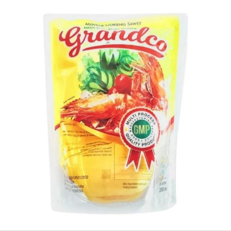 

[✥L58/] MINYAK GORENG GRANDCO 2 LITER Stock Ada