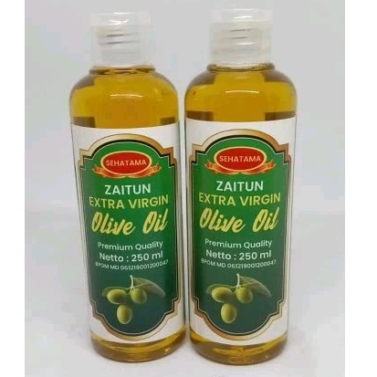 

minyak zaitun extra virgin premium 250 ml sehatama