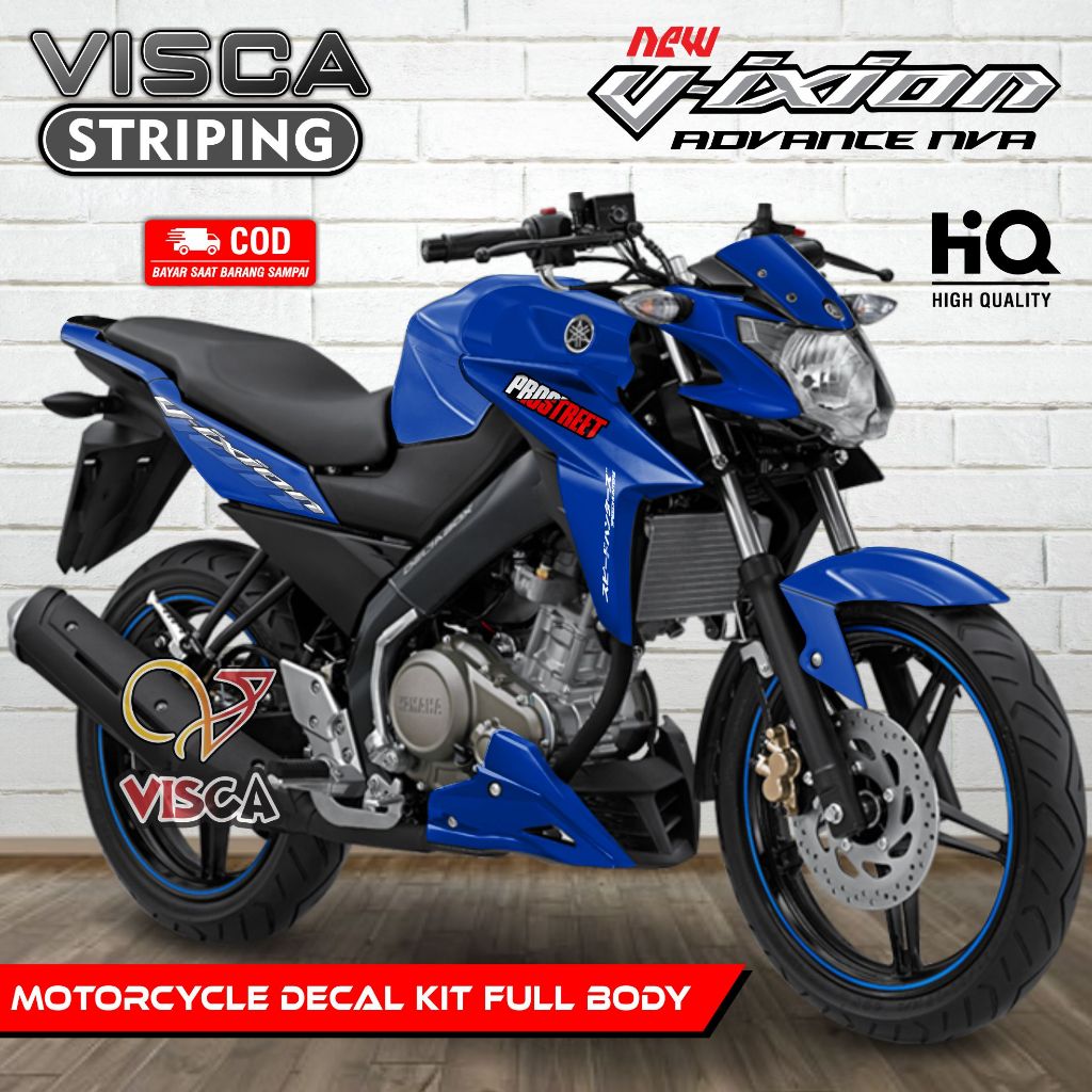 Decal Vixion Advance - Stiker Vixion Advance - Dekal Vixion Advance Full Body - Striping Vixion Adva