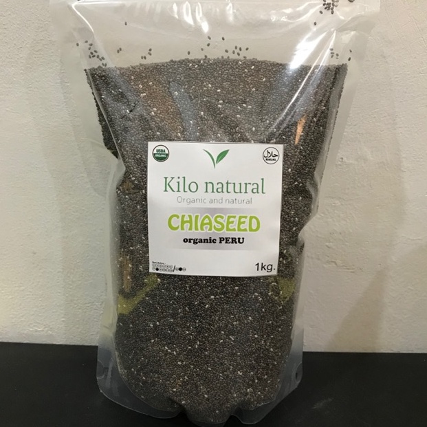 

[℠O85/] ORGANIC CHIA SEED PERU 1 KG / CHIASEED PERU ORGANIK 1KG [240]