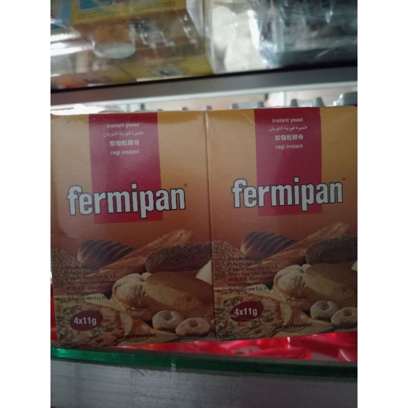 

permifan ragi instan perbok isi 4 sacset