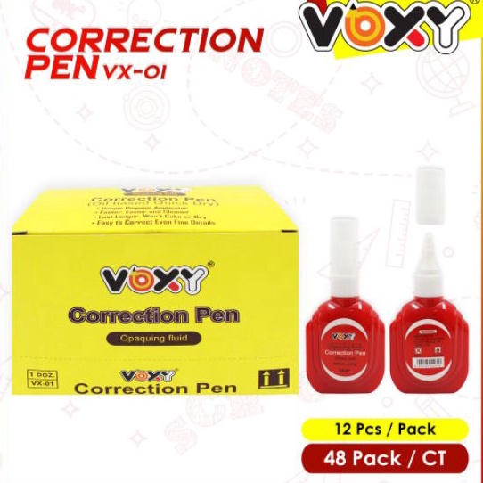 

[KODE 9J0UG] [12 PCS] TIPEX - TIP EX - TIPE X CAIR CORRECTION PEN CORECTION TAPE MURAH
