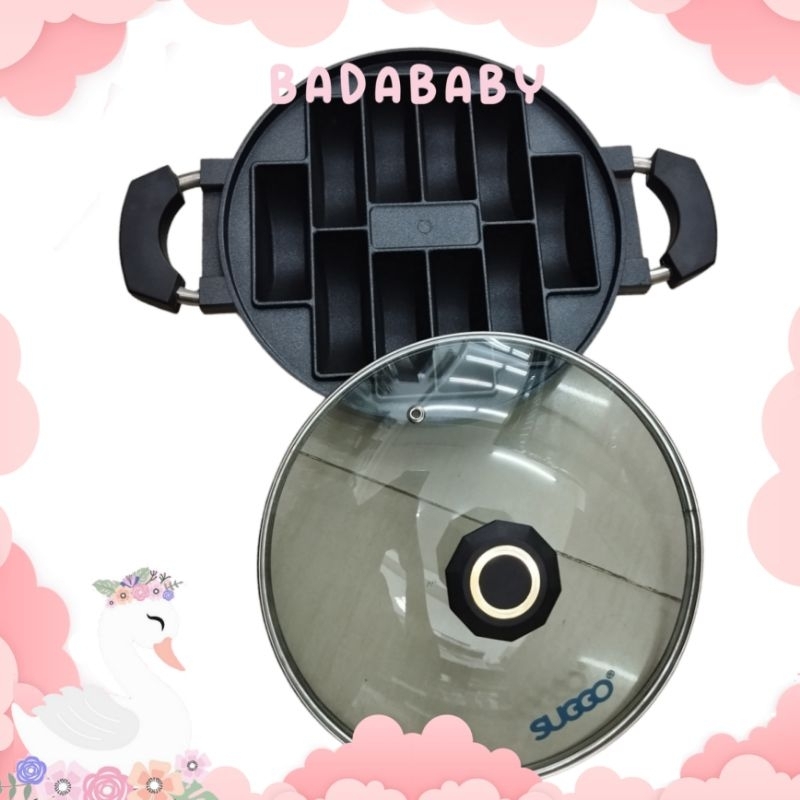 SUGO CETAKAN CAKE PAN PUKIS 10 LOBANG CETAKAN TERMURAH