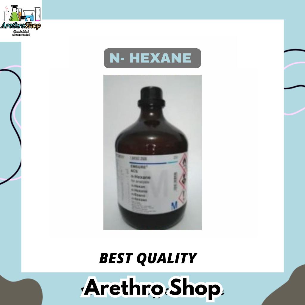 N- HEXANE/ N HEKSAN 50 ML PRO ANALISA BEST SELLER