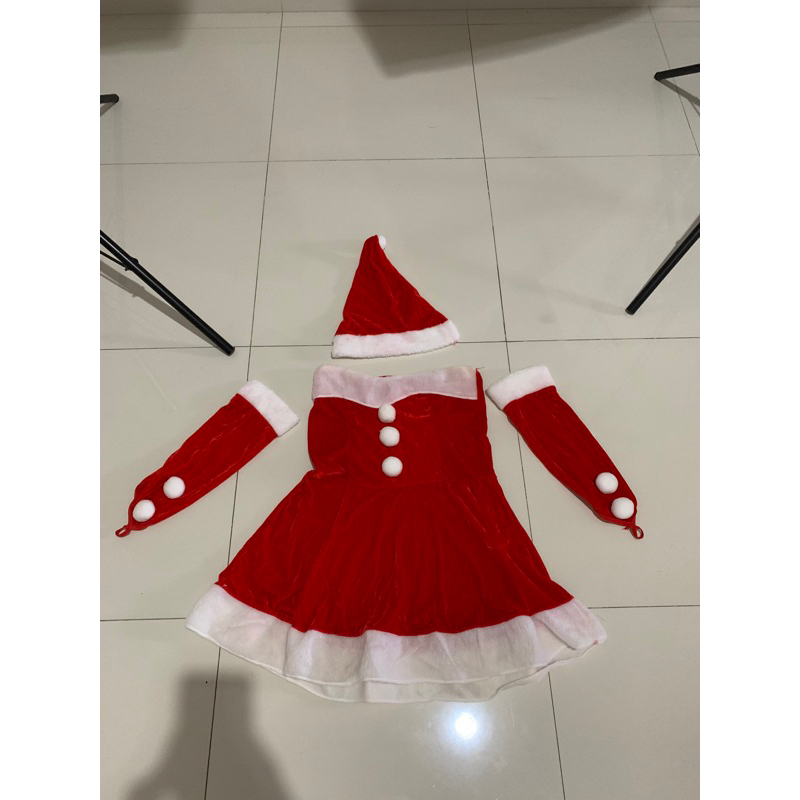 dress natal gaun natal baju natal topi natal