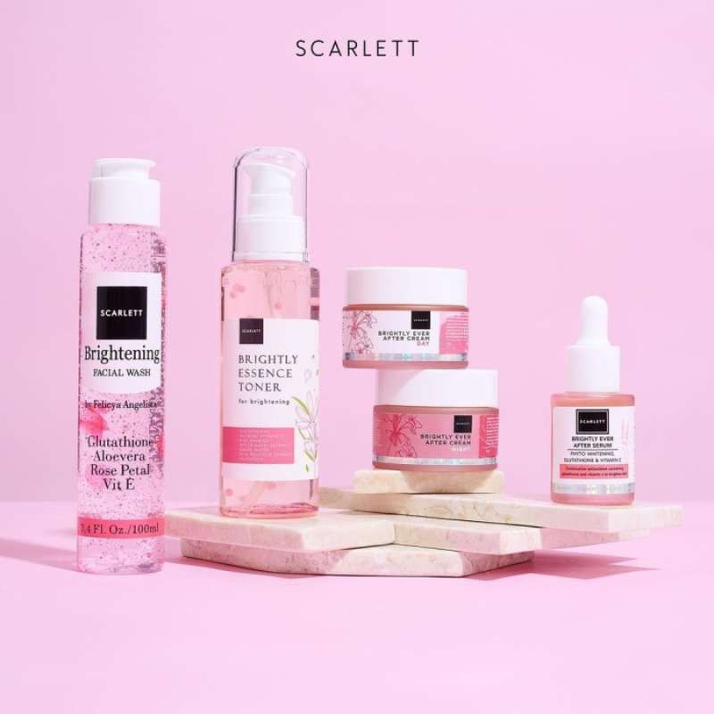 Scarlet Whitening Paket Skincare 5 in 1