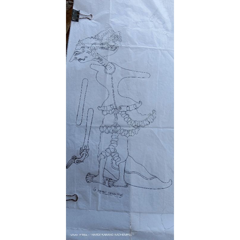 

Blak/Malwayang DewiKunthi kertas