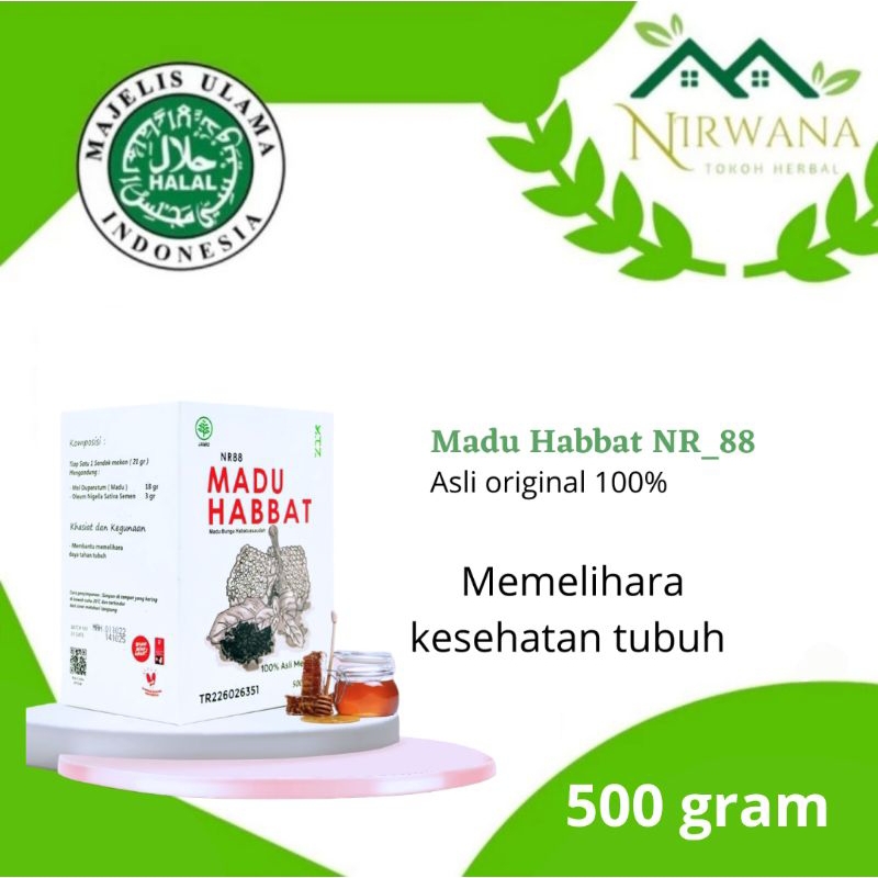 

Madu Habbatussauda - Madu Habbat NR88 500 Gram
