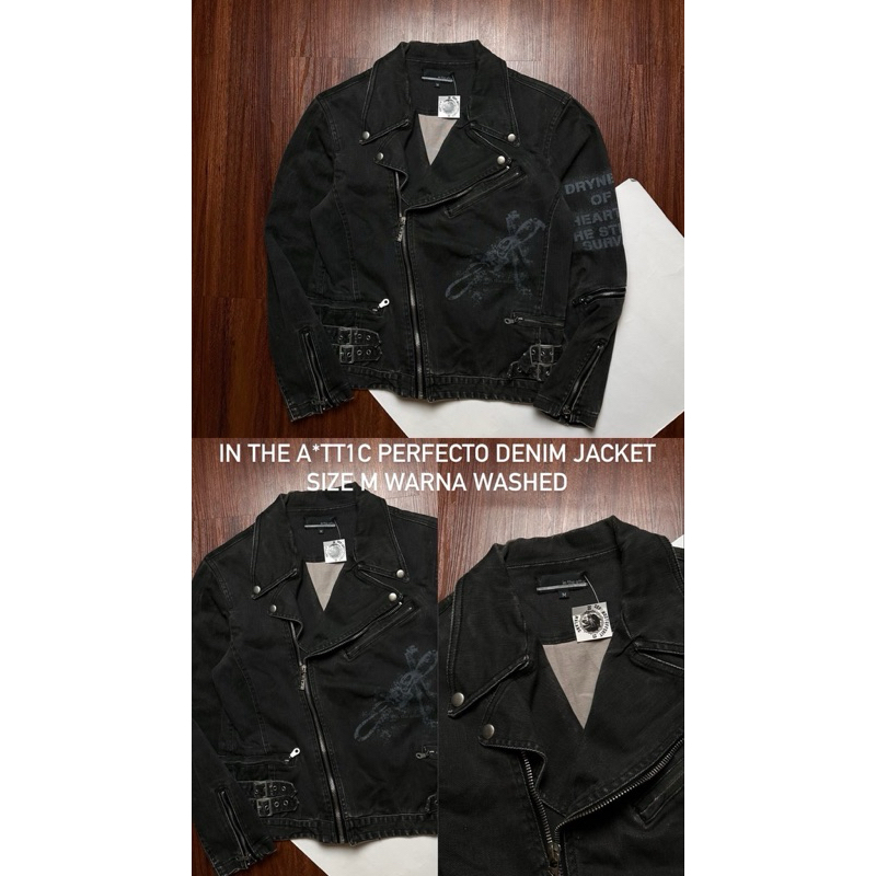 In The Attic Perfecto Denim Jacket