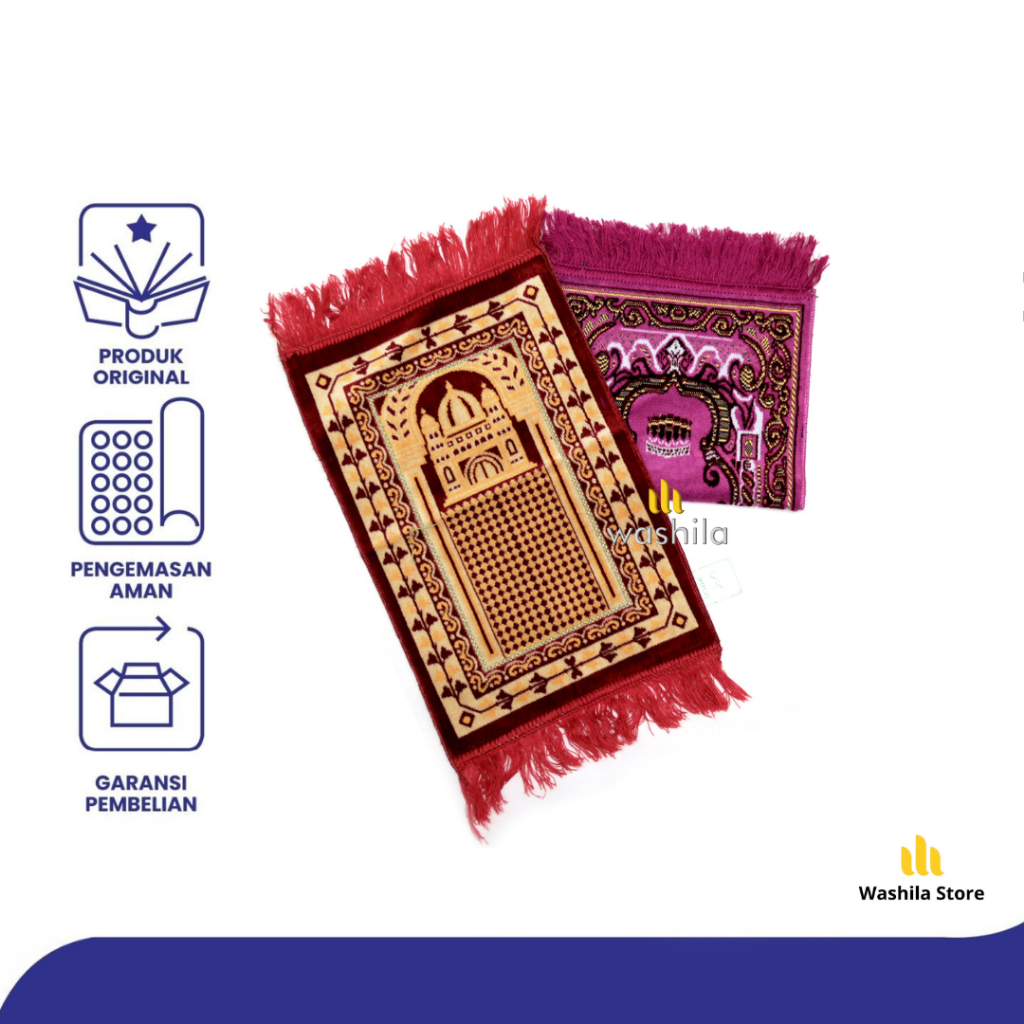 Sajadah Muka Sejadah Turki Turkey Ukuran kecil (Sejadah Kepala)