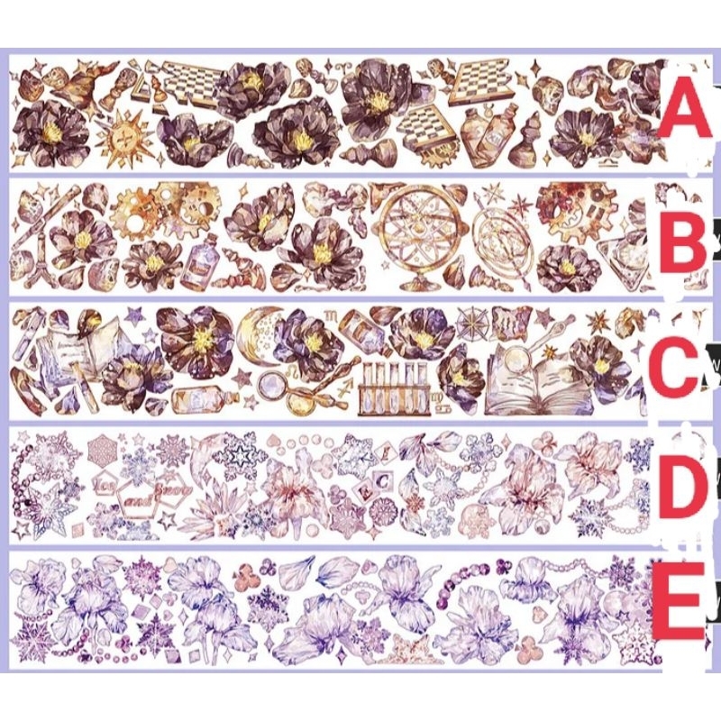 

Sample Pet tape crystal