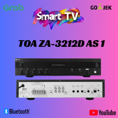 AMPLIFIER TOA ZA-3212 D AS 1 / ZA-3212 D-AS-1 / ZA 3212 D AS 1 HIGH PERFORMANCE SUITED RESMI TOA