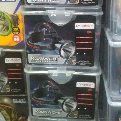 senter kepala Kawachi LY390T LY 390T cahaya putih