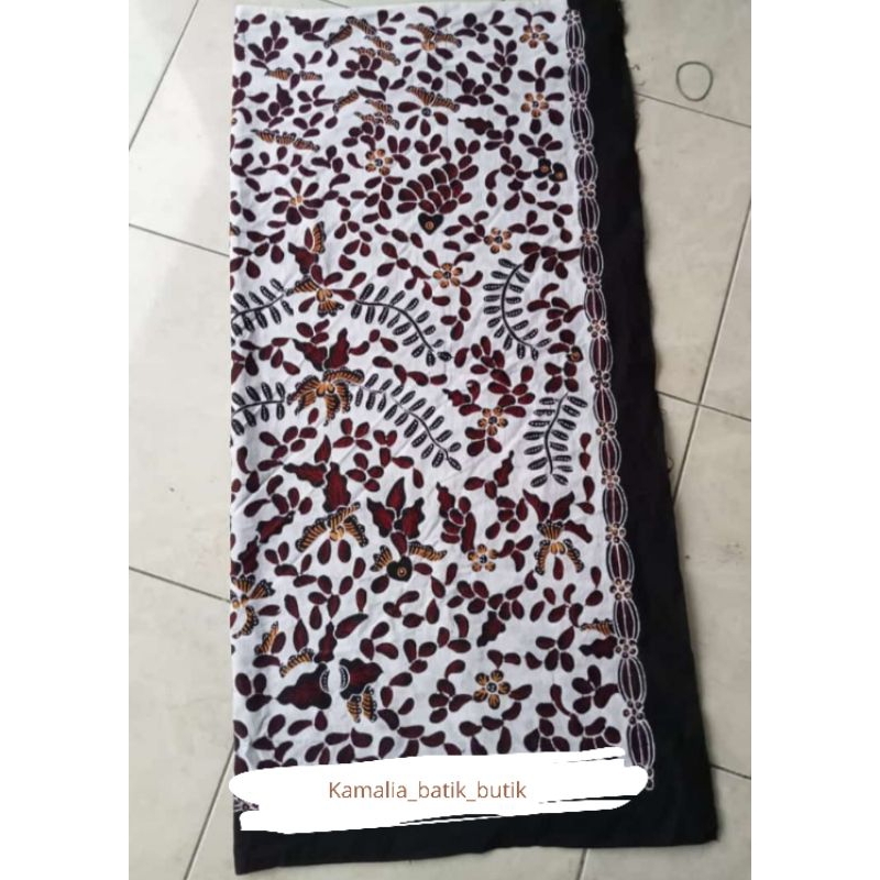 Kain Batik Tulis Asli Khas Brebes Motif Bunga Dolar