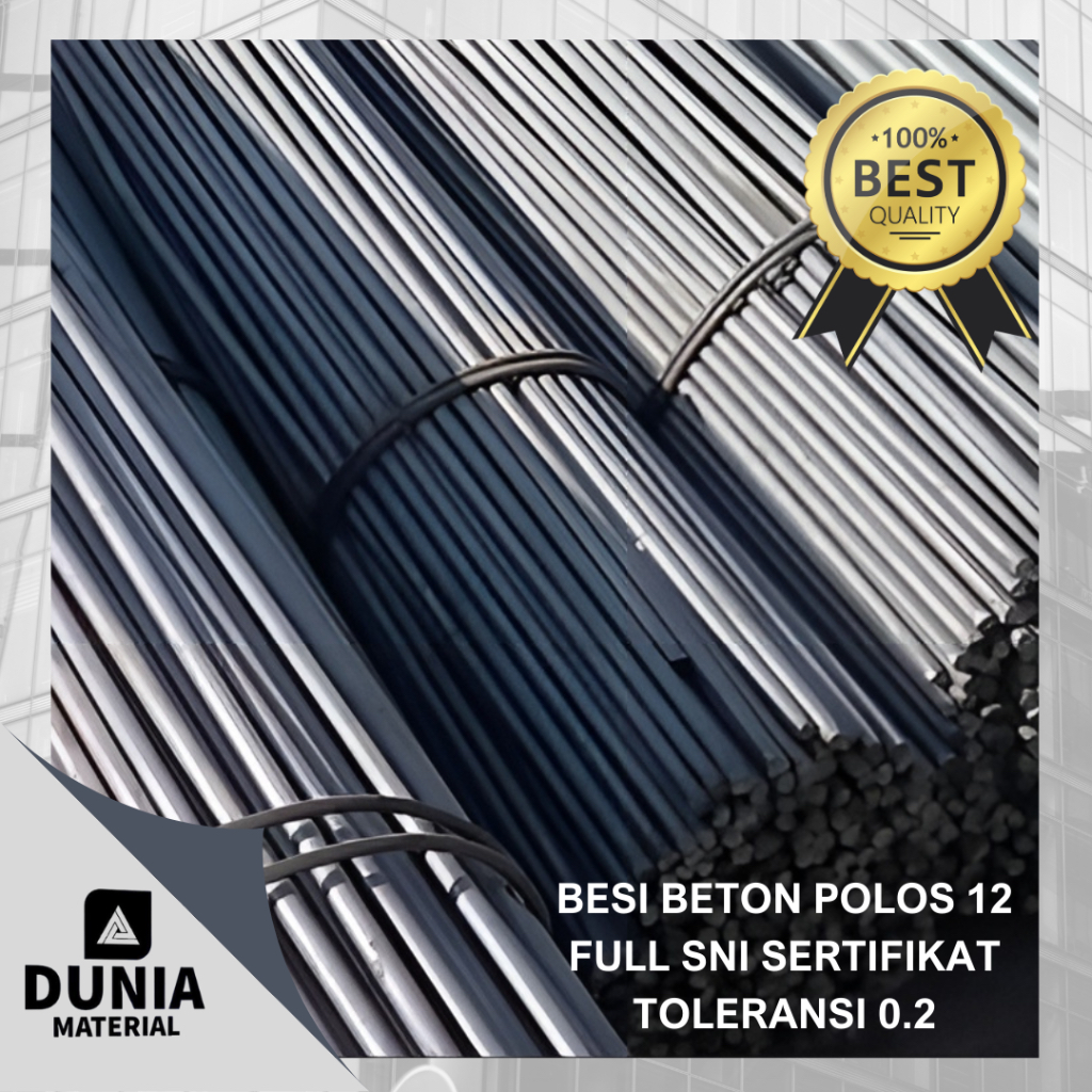 Besi Beton Polos 12 Mm Full SNI