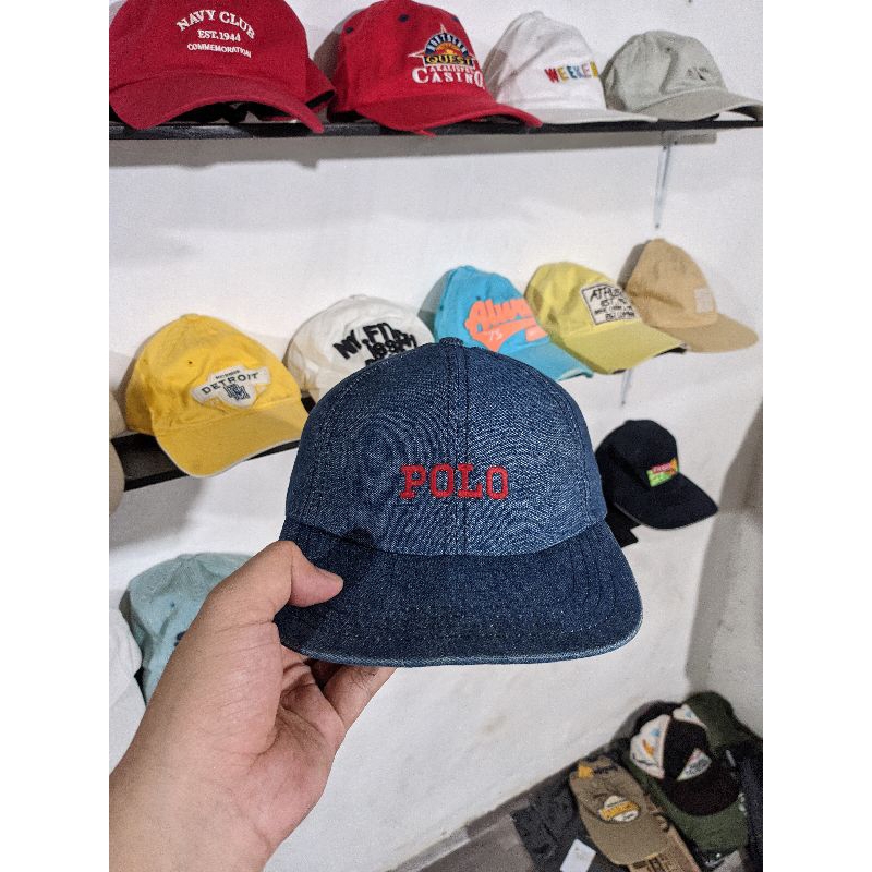 POLO DENIM CAP