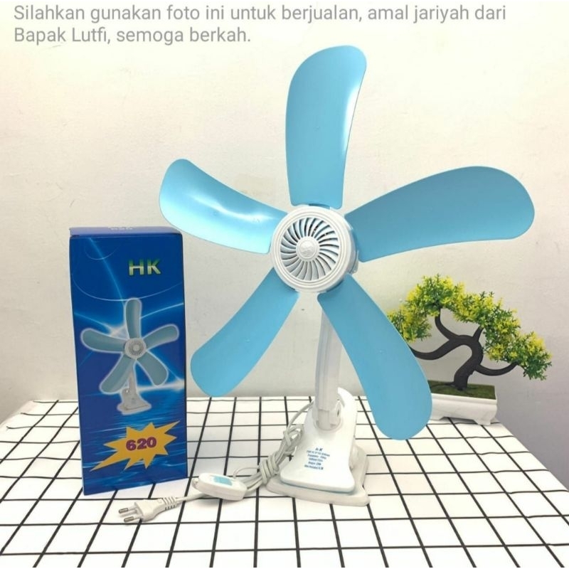 Kipas Angin Jepit Mini Fan HK 620 mm