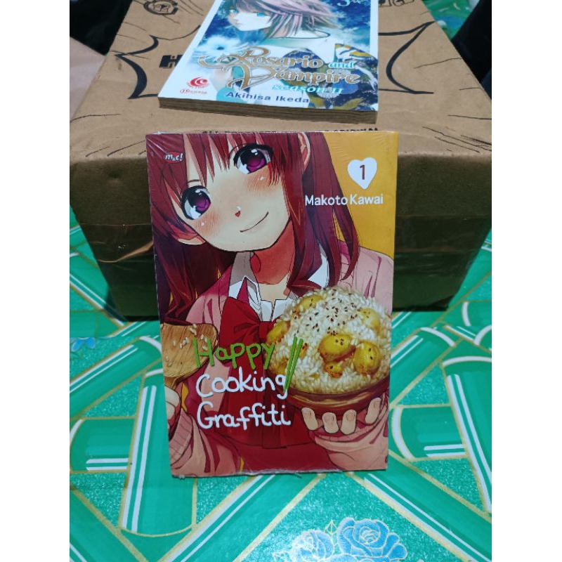 komik happy cooking graffiti 1 segel/ komik happy cooking graffiti vol 1 segel