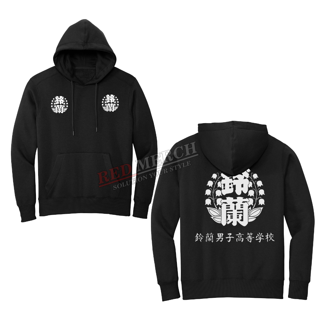 Jaket sweater hoodie suzuran high school lao high and school the worst