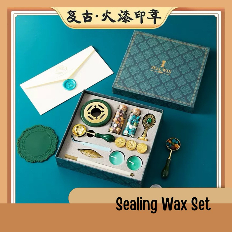 

Letter Wax Seal Set Retro Seal Wax Beads Aesthetic Calligraphy Companion Lilin Cap Stempel Undangan Pernikahan