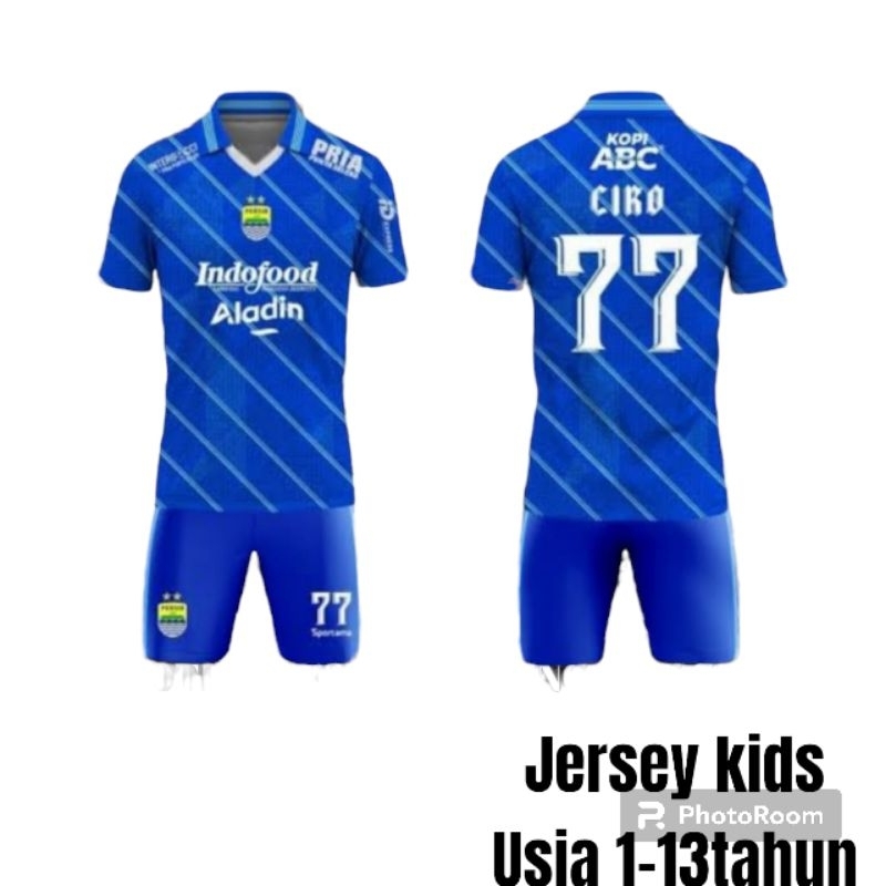 jersey anak kaos bola anak Persib Bandung kaos bola anak Persib Bandung ciro terbaru Jersey Persib a
