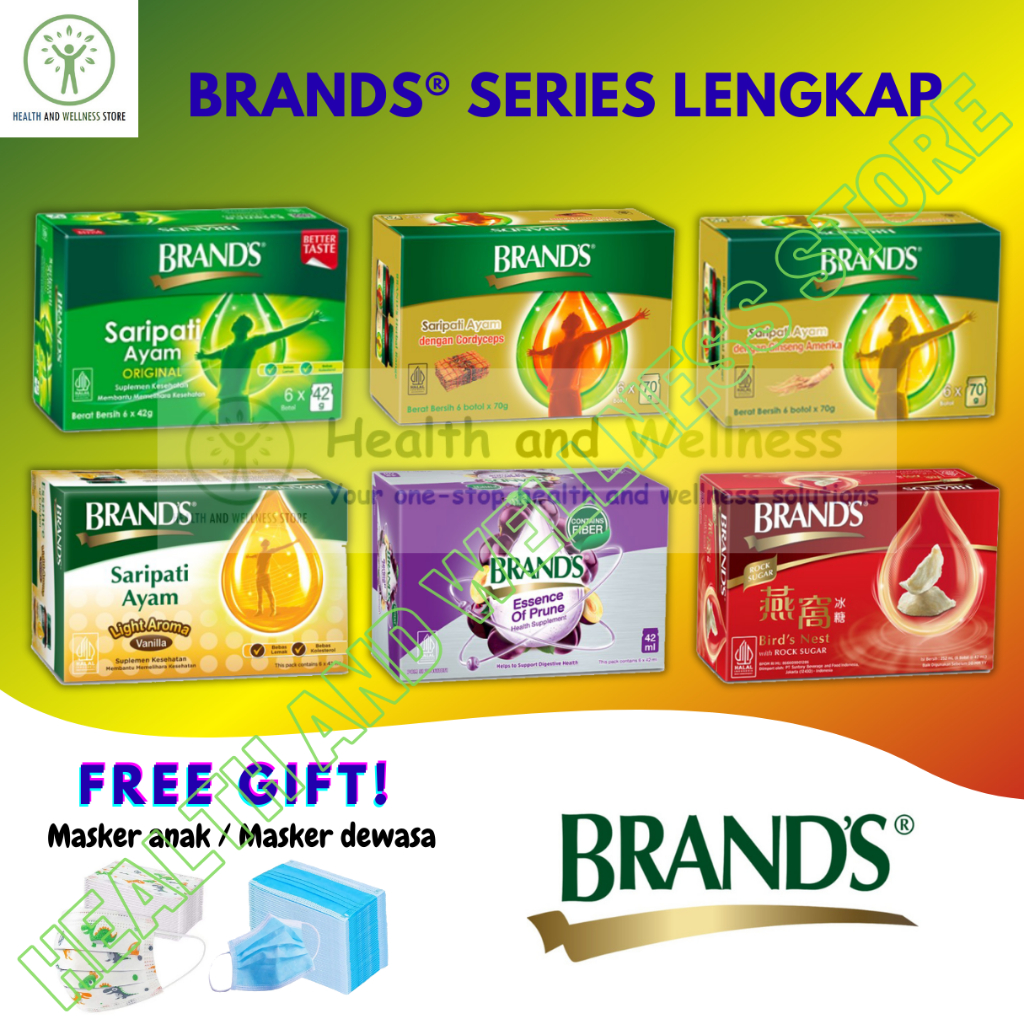 

Brands Essence Of Chicken Series Saripati Ayam Cordyceps Ginseng Bird Nest Sarang Burung Walet 42 Gr 70 Gr Gram