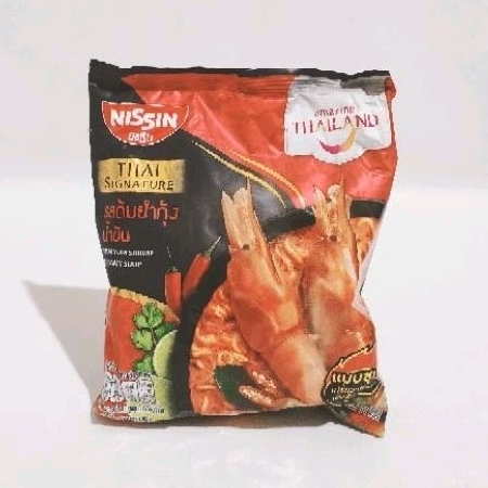 

Nissin Mie Instant Thai Signature Tom Yum Shrimp Paste Creamy Soup