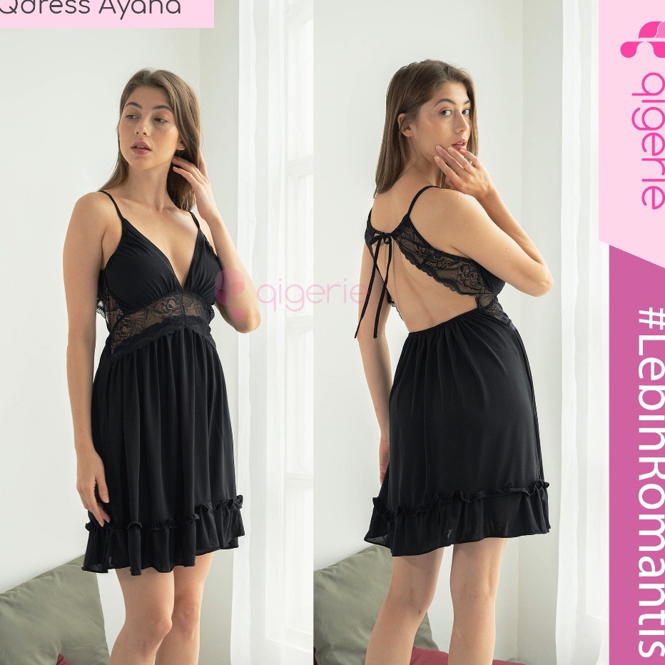 MODEL DFU878 Baju Dinas Malam Sexy AYANA - QIGERIE