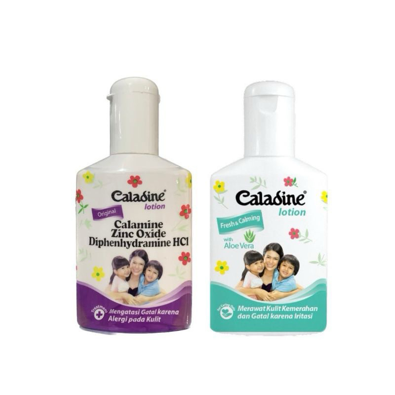 Caladine Baby Lotion 60ml - Losion Biang Keringat Anak Dewasa Pereda Gatal Ruam Kemerahan Kulit Beda