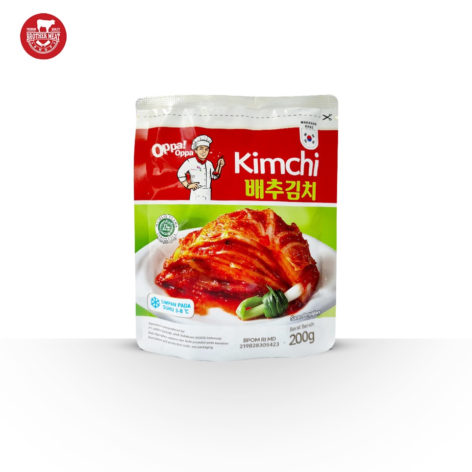 

Laris Oppa Oppa Kimchi Fresh Khas Korea 200gr, Korean Food Halal