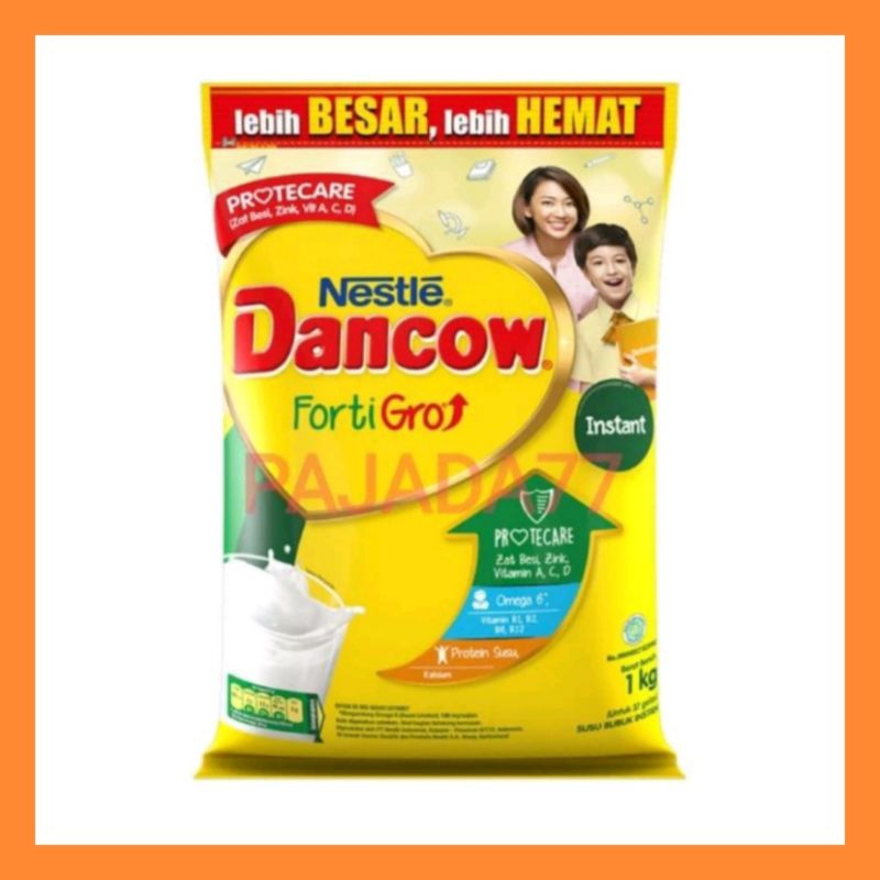 

Dancow FortiGro Susu Bubuk Instan Pouch 1kg
