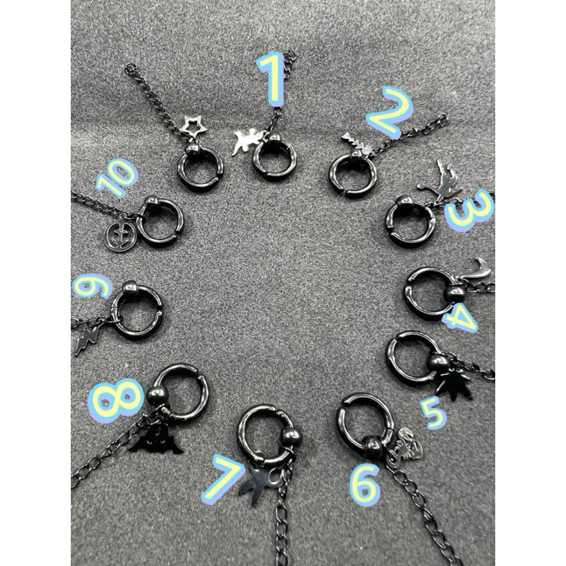 ANTING TITANIUM MODEL JEPIT JURAI KOREA CEWEK COWOK harga 1 biji/1 kuping