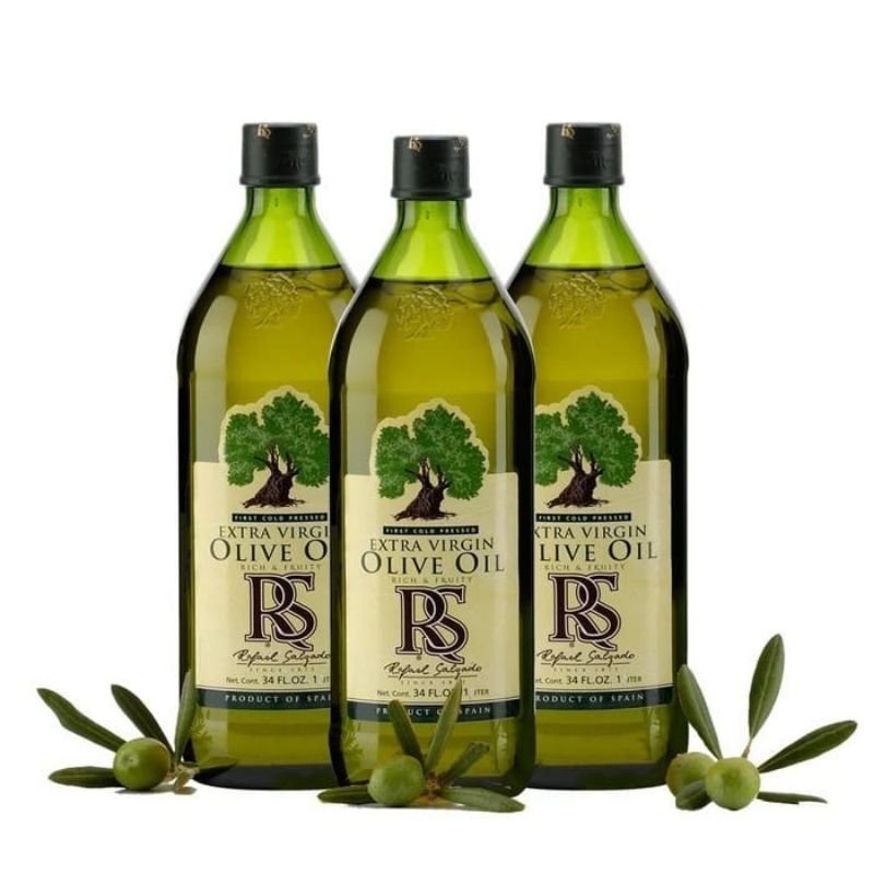 RS Minyak Zaitun Rafael Salgado Extra Virgin Olive Oil 1000ML Asli 100%