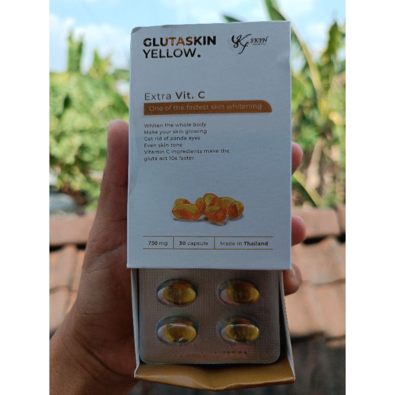 GLUTA SKIN YELLOW KEMASAN BARU