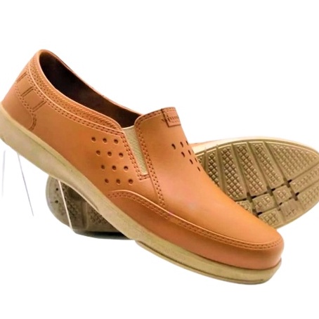 Star Seller Sepatu Pantofel Karet Pria ATT AWK 557 Hitam - Coklat Muda -Coklat Tua.