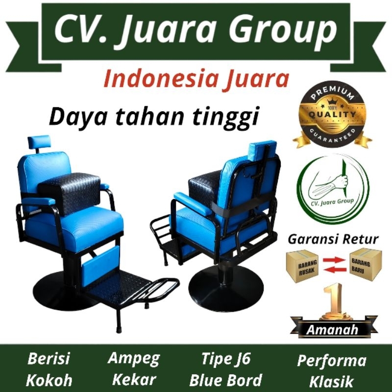 Kursi Juara Tipe J6 Kursi Barbershop Kursi Pangkas Rambut Kursi Cukur Potong Rambut