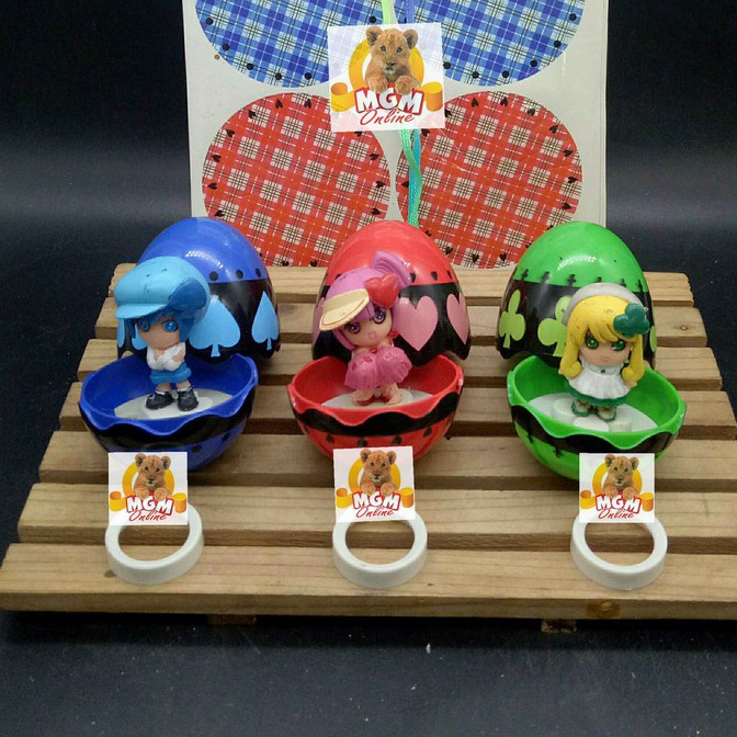 Maxi Promo Figure Shugo Chara LOL - Telur karakter Shugo Chara TOMY Charac Change