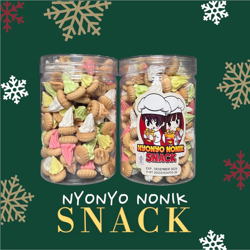 

Nyonyo Nonik Snack Biscuit Gem Rose Premium