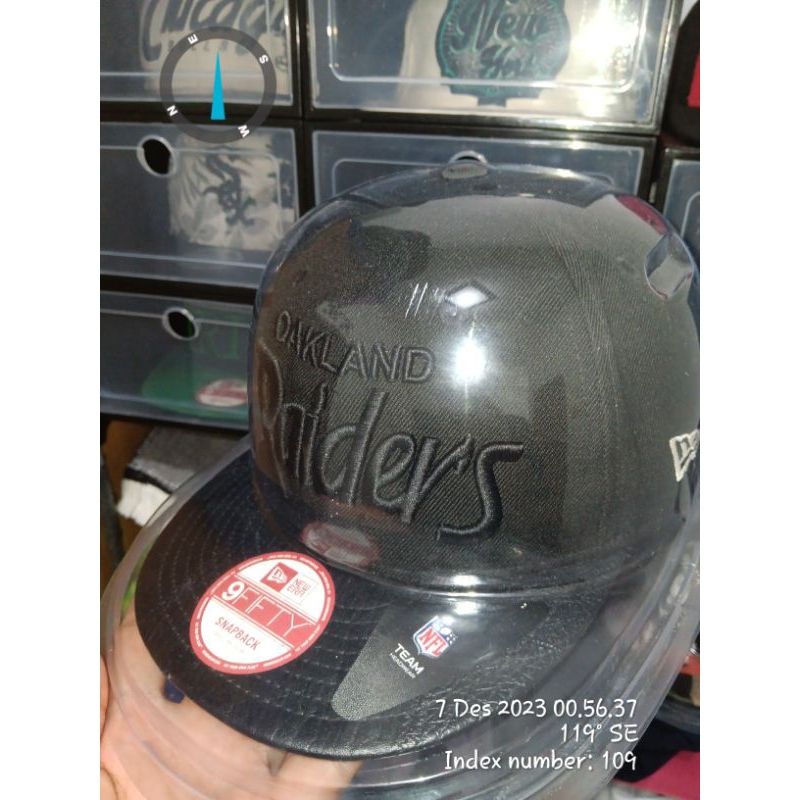 topi snapback new era x nfl RAIDER