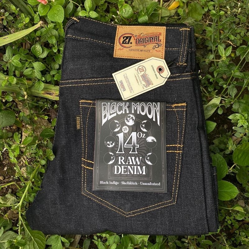 27.original - Raw Denim - Black Moon 14oz - Shellstitch