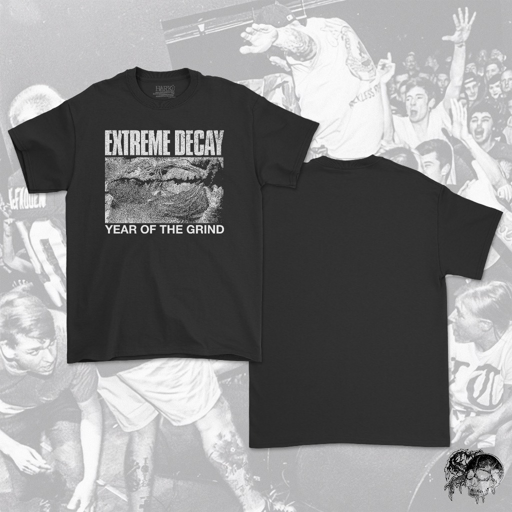 [KAOS BAND] EXTREME DECAY - YEAR OF THE GRIND | Kaos Metal | Kaos Punk | Kaos Hardcore | Baju Band |