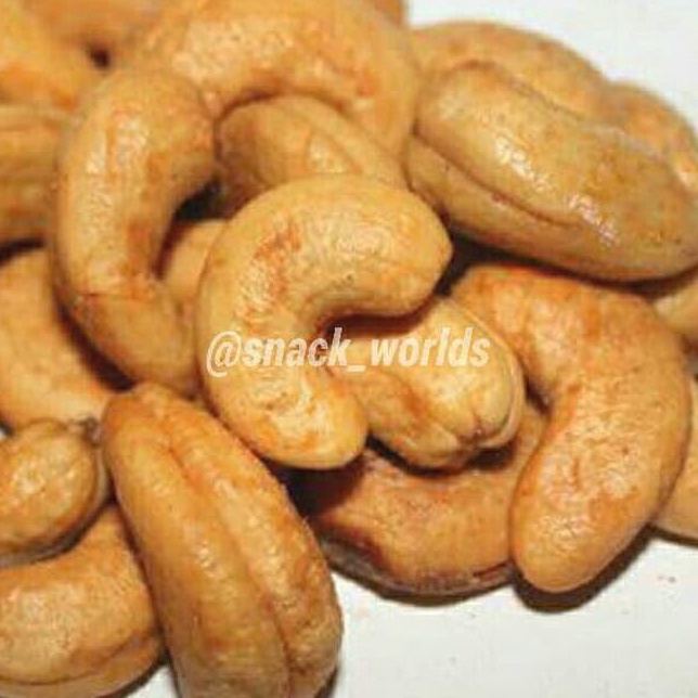 

Best Seller 500gram Mede Panggang ( Oven ) Roasted cashew grosir murah - Asin Bawang