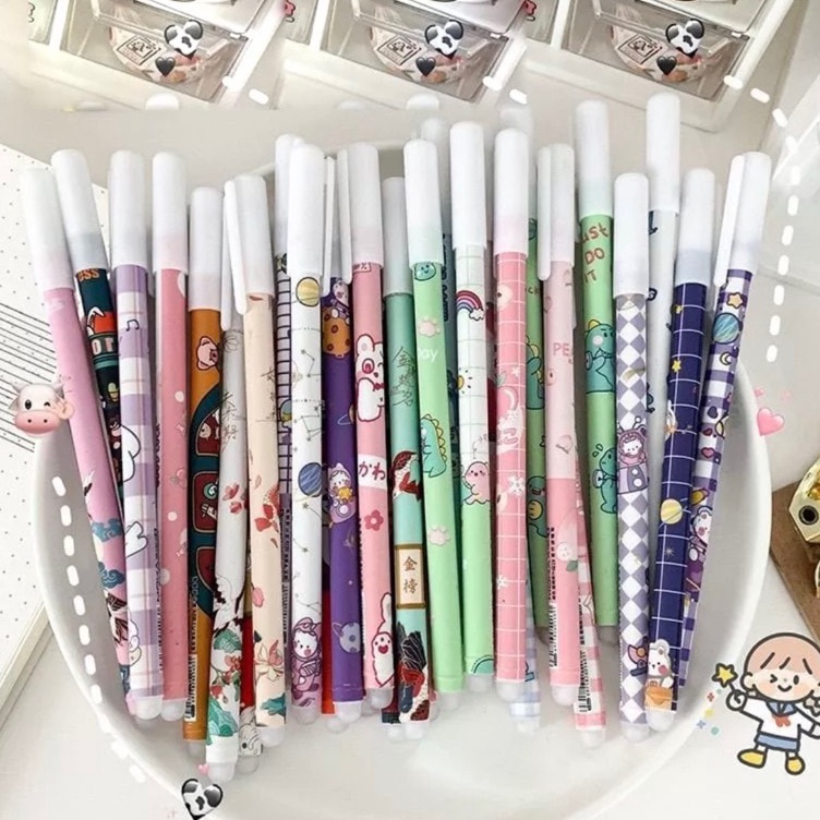 

Baru pulpen bisa dihapus tinta perpack isi 12 pcs Ready stock