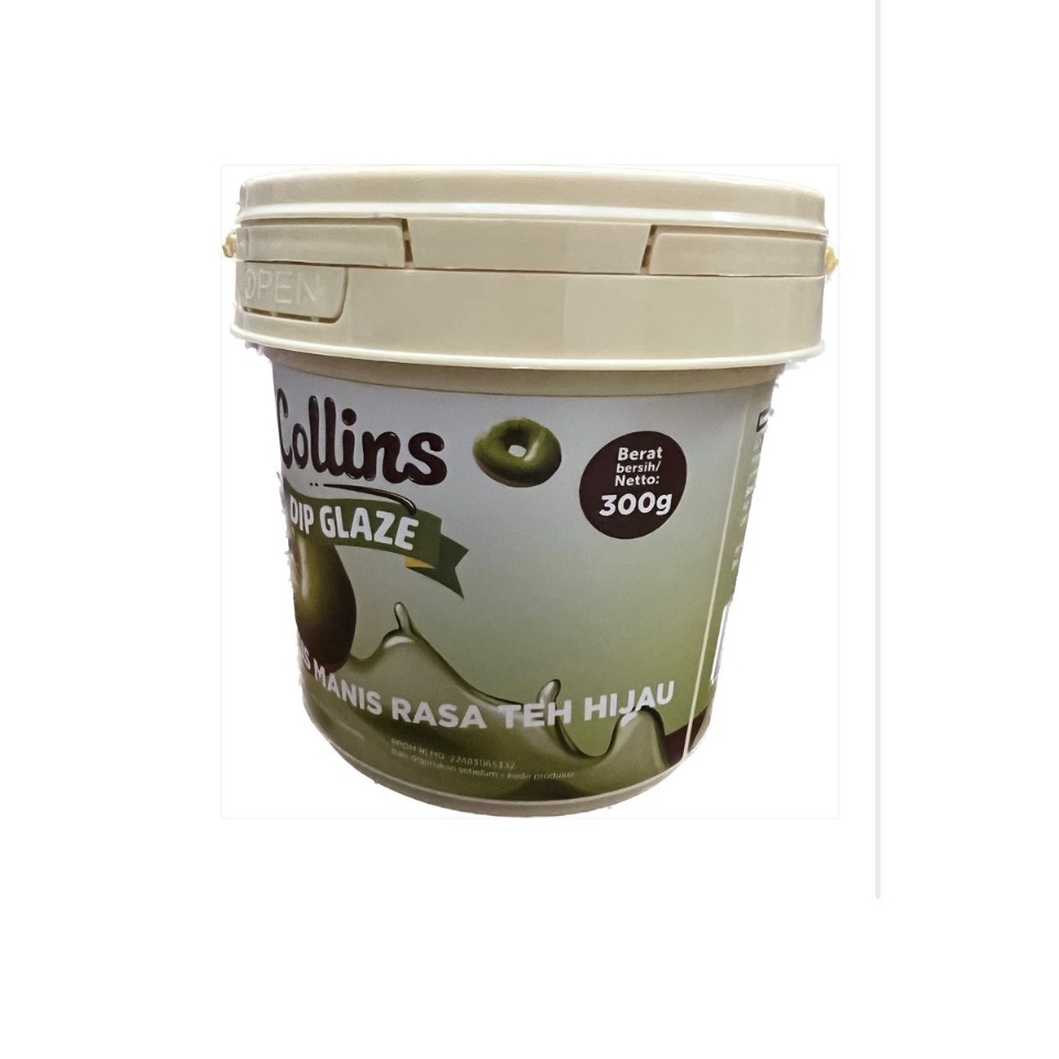 

Ready Stok Collins Dip Glaze 300GR MATCHA