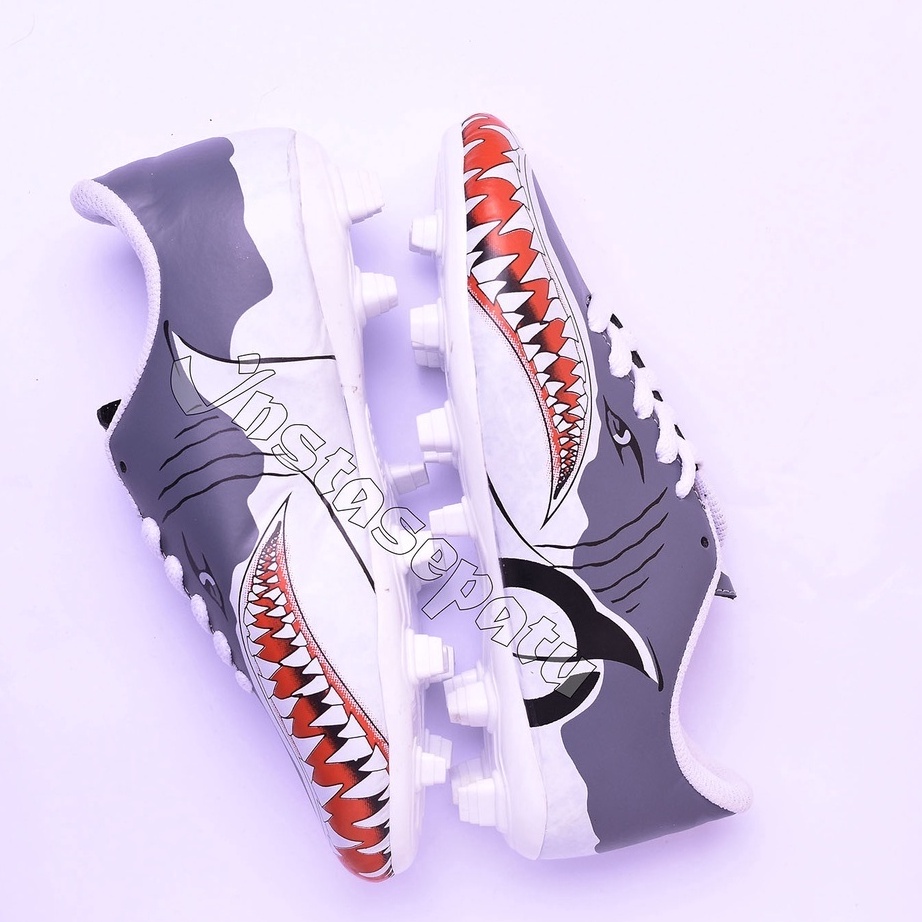 Best Seller Sepatu Bola Anak Ortuseight Requin Abu Sepatu Bola Junior HIU ➝↑❁⁂