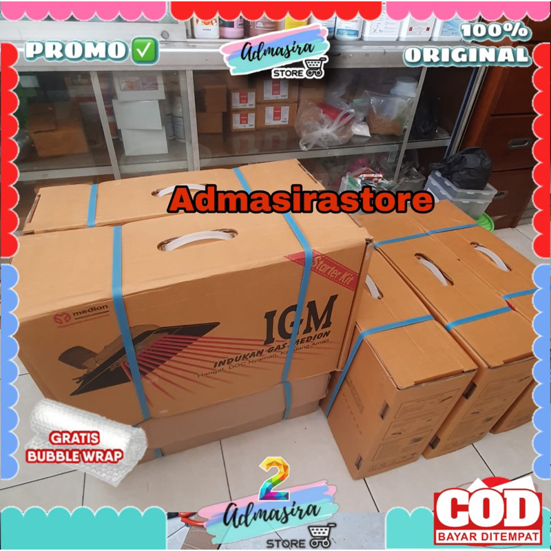 IGM MEDION 1 set Pemanas Indukan Ayam Starter Kit Gasolec Gasolex Gasolek Medion
