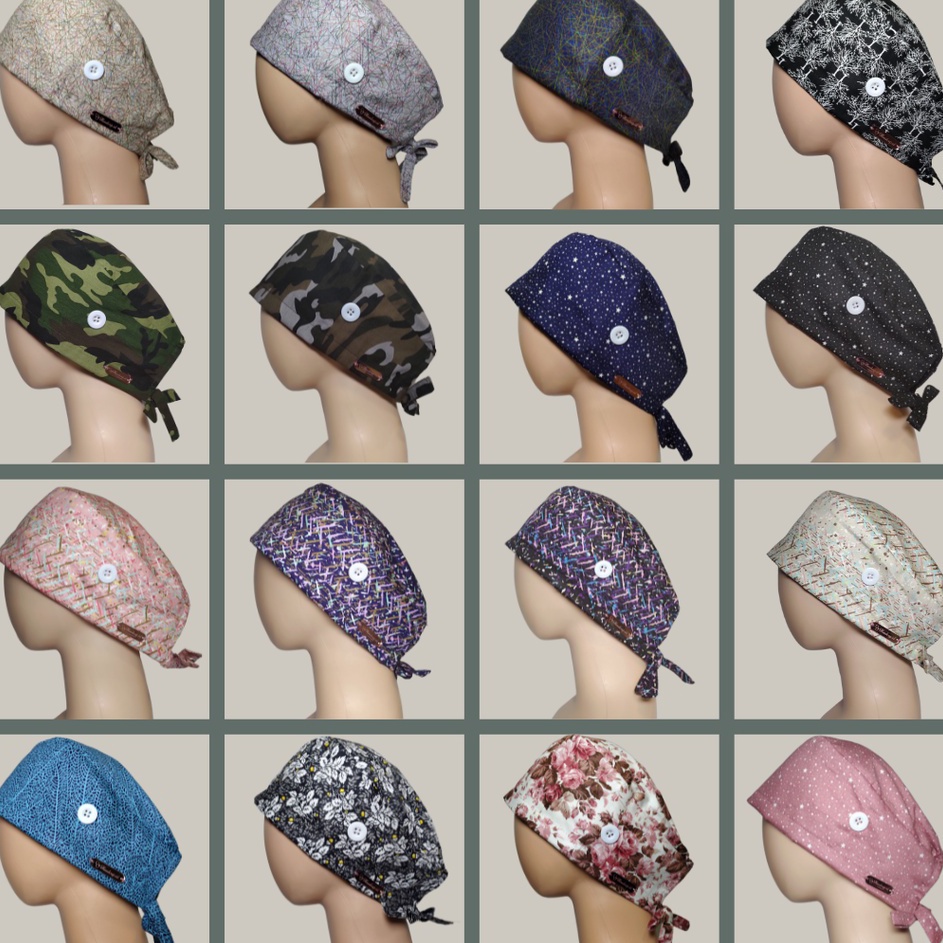 Fresh Product TERMURAH HEADCAP / TOPI BEDAH / TOPI OPERASI / TOPI MEDIS / SURGICAL CAP / HEAD CAP/ H