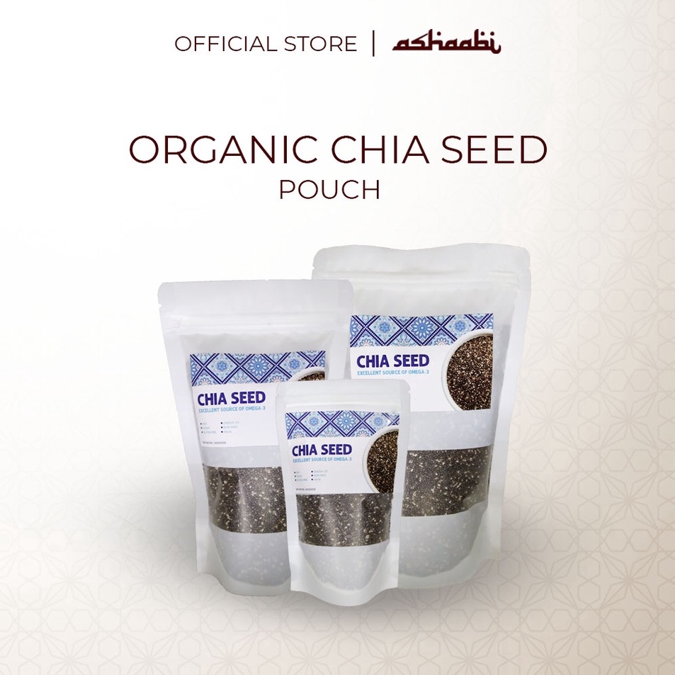 

Serba Murah Chia seed organic black non GMO grade A chiaseed biji chia cia seed selasih MPASI