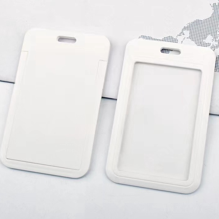 

Ready NAMETAG POLOS / NAMETAG KANTOR / HADRCASE ID CARD / ID CARD HOLDER PUTIH POLOS ➳➵✻