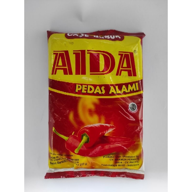 

Bumbu Tabur Cabai BubuK Aida 500g